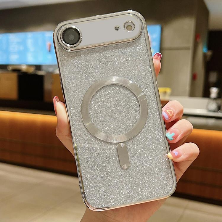Glitter Electroplating MagSafe TPU Phone Case, For iPhone 17e / 16e, For iPhone 17 Pro Max, For iPhone 17 Pro, For iPhone 17, For iPhone Air, For iPhone 16 Pro Max