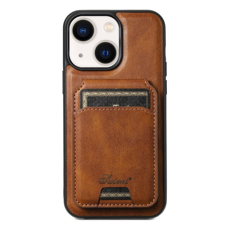 Suteni H15 MagSafe Oil Eax Leather Detachable Wallet Back Phone Case, For iPhone 14 Pro Max, For iPhone 13 Pro Max, For iPhone 13 Pro, For iPhone 13, For iPhone 12, For iPhone 12 Pro Max, For iPhone 12 Pro, For iPhone 17e / 16e