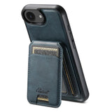 Suteni H15 MagSafe Oil Eax Leather Detachable Wallet Back Phone Case, For iPhone 14 Pro Max, For iPhone 13 Pro Max, For iPhone 13 Pro, For iPhone 13, For iPhone 12, For iPhone 12 Pro Max, For iPhone 12 Pro, For iPhone 17e / 16e