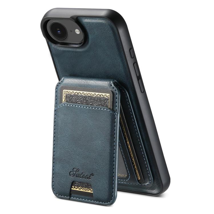 Suteni H15 MagSafe Oil Eax Leather Detachable Wallet Back Phone Case, For iPhone 14 Pro Max, For iPhone 13 Pro Max, For iPhone 13 Pro, For iPhone 13, For iPhone 12, For iPhone 12 Pro Max, For iPhone 12 Pro, For iPhone 17e / 16e
