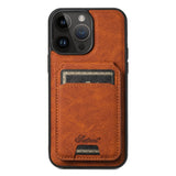 Suteni H16 Litchi Texture Leather Detachable Wallet Back Phone Case, For iPhone 12 Pro, For iPhone 17e / 16e