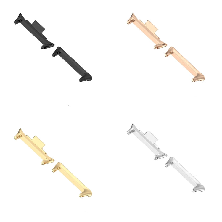 1 Pair 20mm Stainless Steel Metal Watch Band Connector, For Redmi Watch 4