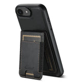 Suteni H17 Oil Eax Leather MagSafe Detachable Wallet Phone Case, For iPhone 14 Pro Max, For iPhone 13 Pro Max, For iPhone 13 Pro, For iPhone 13, For iPhone 12, For iPhone 12 Pro Max, For iPhone 12 Pro, For iPhone 17e / 16e