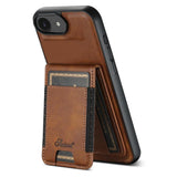 Suteni H17 Oil Eax Leather MagSafe Detachable Wallet Phone Case, For iPhone 14 Pro Max, For iPhone 13 Pro Max, For iPhone 13 Pro, For iPhone 13, For iPhone 12, For iPhone 12 Pro Max, For iPhone 12 Pro, For iPhone 17e / 16e