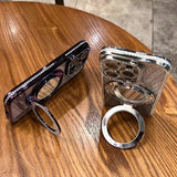 Rhinestone Mirror Glitter MagSafe TPU Phone Case, For iPhone 11