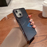 Diamond Glitter TPU Phone Case, For iPhone 16, For iPhone 15 Pro Max, For iPhone 15 Pro, For iPhone 15 Plus, For iPhone 15, For iPhone 14 Plus, For iPhone 14, For iPhone 14 Pro