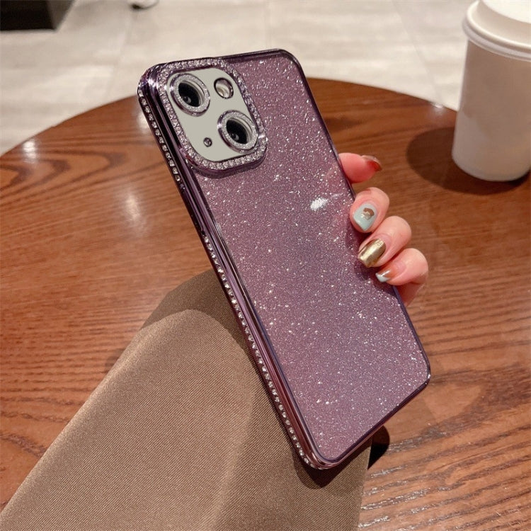 Diamond Glitter TPU Phone Case, For iPhone 16, For iPhone 15 Pro Max, For iPhone 15 Pro, For iPhone 15 Plus, For iPhone 15, For iPhone 14 Plus, For iPhone 14, For iPhone 14 Pro