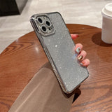 Diamond Glitter TPU Phone Case, For iPhone 14 Pro Max, For iPhone 13 Pro Max, For iPhone 13 Pro, For iPhone 13, For iPhone 12, For iPhone 12 Pro Max, For iPhone  12 Pro, For iPhone 11 Pro Max