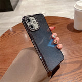 Diamond Glitter TPU Phone Case, For iPhone 14 Pro Max, For iPhone 13 Pro Max, For iPhone 13 Pro, For iPhone 13, For iPhone 12, For iPhone 12 Pro Max, For iPhone  12 Pro, For iPhone 11 Pro Max