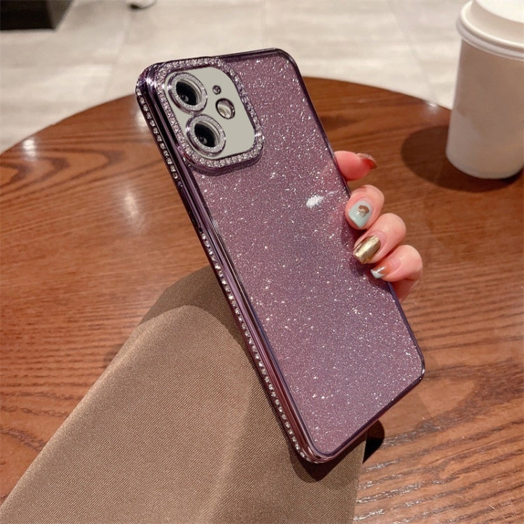 Diamond Glitter TPU Phone Case, For iPhone 14 Pro Max, For iPhone 13 Pro Max, For iPhone 13 Pro, For iPhone 13, For iPhone 12, For iPhone 12 Pro Max, For iPhone  12 Pro, For iPhone 11 Pro Max