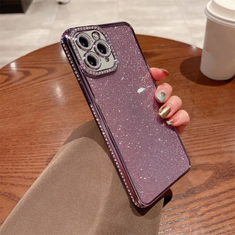 Diamond Glitter TPU Phone Case, For iPhone 14 Pro Max, For iPhone 13 Pro Max, For iPhone 13 Pro, For iPhone 13, For iPhone 12, For iPhone 12 Pro Max, For iPhone  12 Pro, For iPhone 11 Pro Max