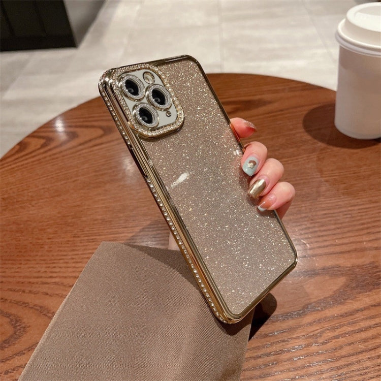 Diamond Glitter TPU Phone Case, For iPhone 14 Pro Max, For iPhone 13 Pro Max, For iPhone 13 Pro, For iPhone 13, For iPhone 12, For iPhone 12 Pro Max, For iPhone  12 Pro, For iPhone 11 Pro Max
