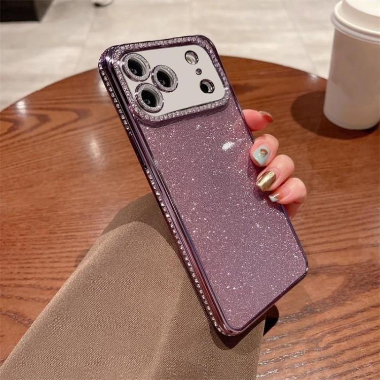 Diamond Glitter TPU Phone Case, For iPhone 17e / 16e, For iPhone 17 Pro Max, For iPhone 17 Pro, For iPhone 17, For iPhone Air, For iPhone 16 Pro Max, For iPhone 16 Pro, For iPhone 16 Plus