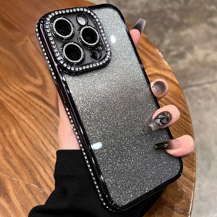 Diamond Gradient Glitter TPU Phone Case, For iPhone 16, For iPhone 15 Pro Max, For iPhone 15 Pro, For iPhone 15 Plus, For iPhone 15, For iPhone 14 Plus, For iPhone 14, For iPhone 14 Pro