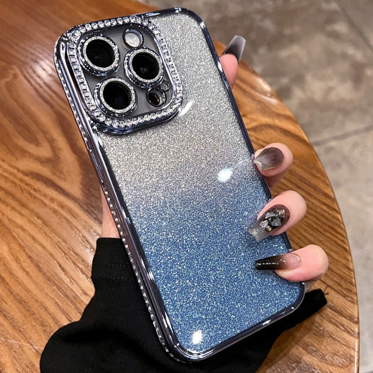 Diamond Gradient Glitter TPU Phone Case, For iPhone 16, For iPhone 15 Pro Max, For iPhone 15 Pro, For iPhone 15 Plus, For iPhone 15, For iPhone 14 Plus, For iPhone 14, For iPhone 14 Pro