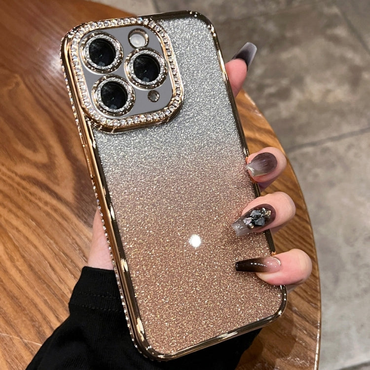 Diamond Gradient Glitter TPU Phone Case, For iPhone 14 Pro Max, For iPhone 13 Pro Max, For iPhone 13 Pro, For iPhone 13, For iPhone 12, For iPhone 12 Pro Max, For iPhone  12 Pro, For iPhone 11 Pro Max