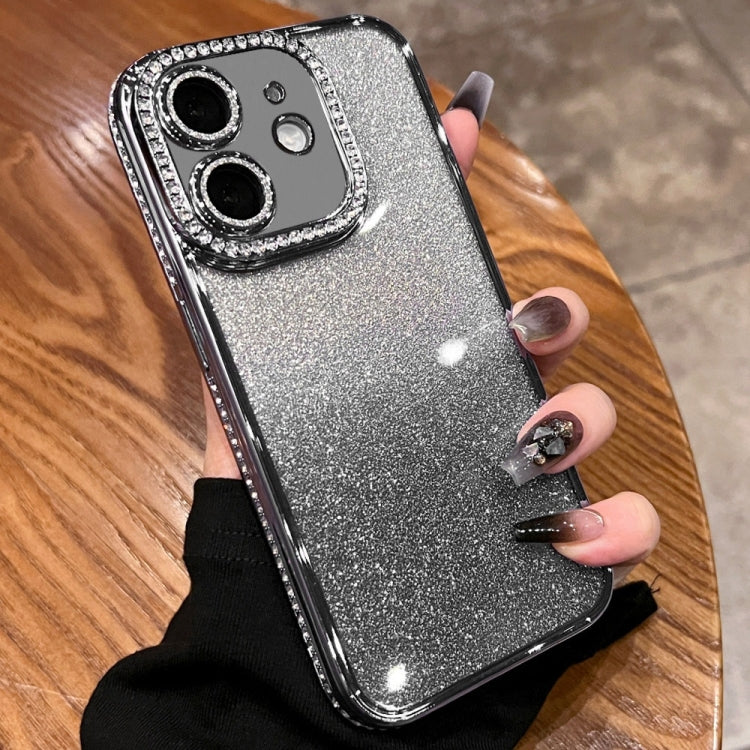 Diamond Gradient Glitter TPU Phone Case, For iPhone  11
