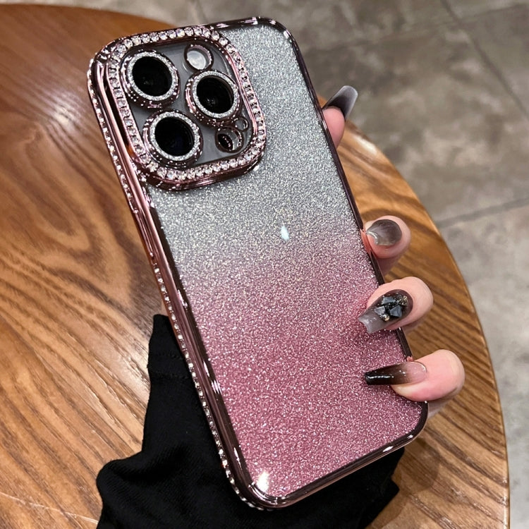 Diamond Gradient Glitter TPU Phone Case, For iPhone 17e / 16e, For iPhone 17 Pro Max, For iPhone 17 Pro, For iPhone 17, For iPhone Air, For iPhone 16 Pro Max, For iPhone 16 Pro, For iPhone 16 Plus