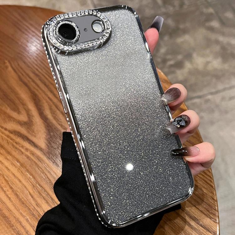 Diamond Gradient Glitter TPU Phone Case, For iPhone 17e / 16e, For iPhone 17 Pro Max, For iPhone 17 Pro, For iPhone 17, For iPhone Air, For iPhone 16 Pro Max, For iPhone 16 Pro, For iPhone 16 Plus