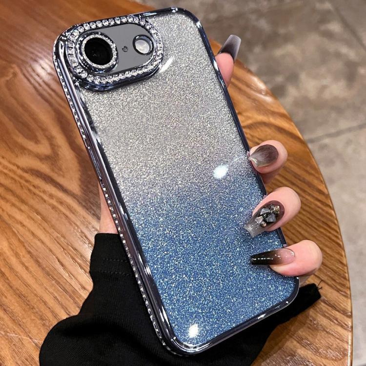 Diamond Gradient Glitter TPU Phone Case, For iPhone 17e / 16e, For iPhone 17 Pro Max, For iPhone 17 Pro, For iPhone 17, For iPhone Air, For iPhone 16 Pro Max, For iPhone 16 Pro, For iPhone 16 Plus