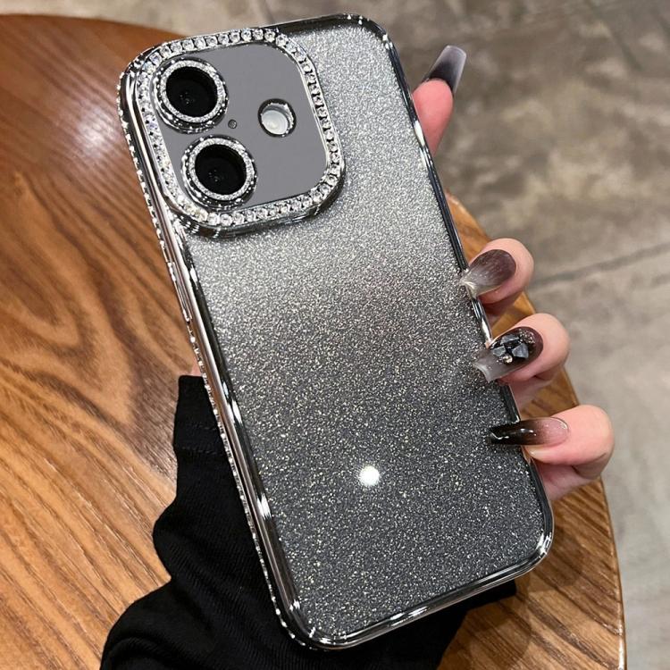 Diamond Gradient Glitter TPU Phone Case, For iPhone 17e / 16e, For iPhone 17 Pro Max, For iPhone 17 Pro, For iPhone 17, For iPhone Air, For iPhone 16 Pro Max, For iPhone 16 Pro, For iPhone 16 Plus