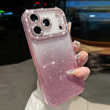 Diamond Gradient Glitter TPU Phone Case, For iPhone 17e / 16e, For iPhone 17 Pro Max, For iPhone 17 Pro, For iPhone 17, For iPhone Air, For iPhone 16 Pro Max, For iPhone 16 Pro, For iPhone 16 Plus