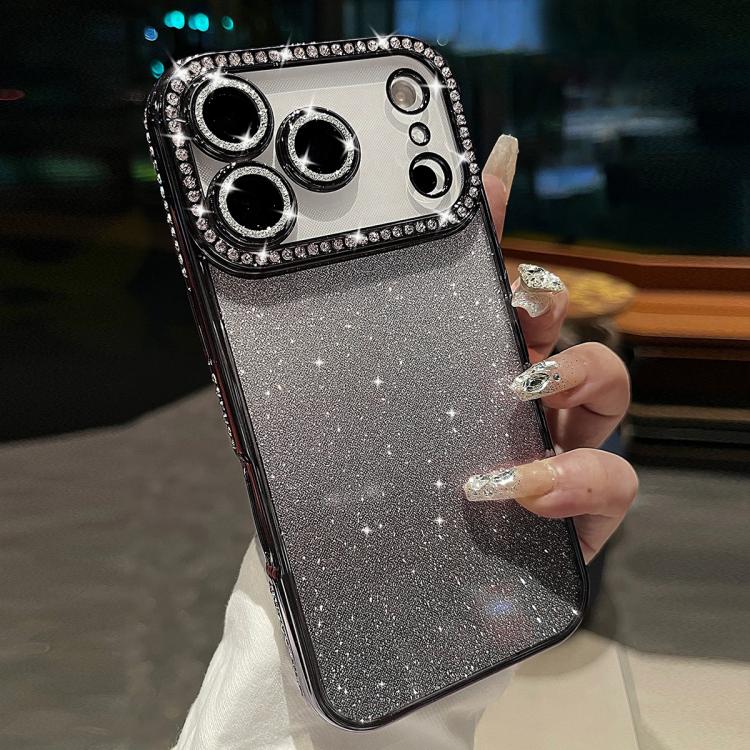 Diamond Gradient Glitter TPU Phone Case, For iPhone 17e / 16e, For iPhone 17 Pro Max, For iPhone 17 Pro, For iPhone 17, For iPhone Air, For iPhone 16 Pro Max, For iPhone 16 Pro, For iPhone 16 Plus
