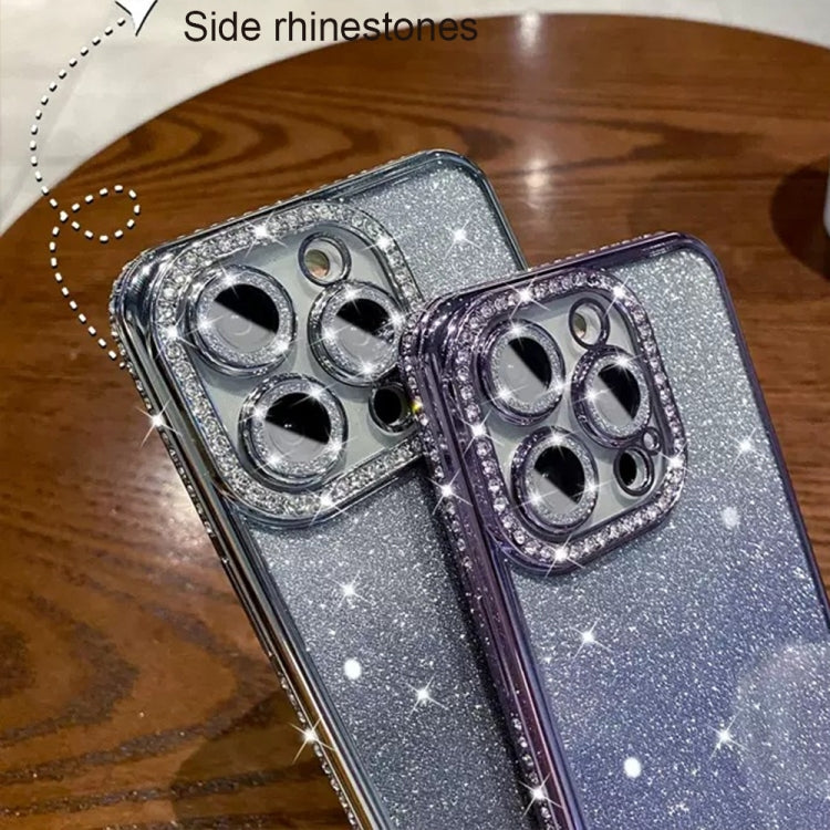 Diamond Gradient Glitter TPU Phone Case, For iPhone  11