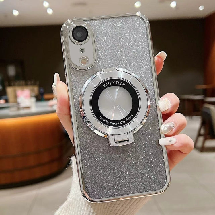 Electroplated Holder Gradient Glitter MagSafe Phone Case, For iPhone  12 Pro, For iPhone 12 mini, For iPhone 11 Pro Max, For iPhone  11, For iPhone 11 Pro, For iPhone X / XS, For iPhone XR, For iPhone XS Max
