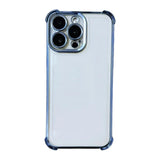 Electrpolated Space Four-corner Shockproof TPU Phone Case, For iPhone 13 Pro, For iPhone 13, For iPhone 12, For iPhone 12 Pro Max