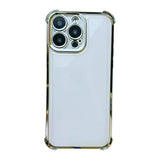 Electrpolated Space Four-corner Shockproof TPU Phone Case, For iPhone 13 Pro, For iPhone 13, For iPhone 12, For iPhone 12 Pro Max