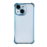 Electrpolated Space Four-corner Shockproof TPU Phone Case, For iPhone 13 Pro, For iPhone 13, For iPhone 12, For iPhone 12 Pro Max