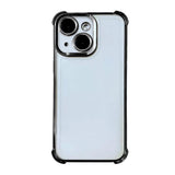 Electrpolated Space Four-corner Shockproof TPU Phone Case, For iPhone 13 Pro, For iPhone 13, For iPhone 12, For iPhone 12 Pro Max