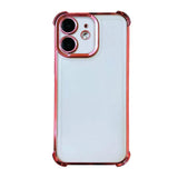 Electrpolated Space Four-corner Shockproof TPU Phone Case, For iPhone 13 Pro, For iPhone 13, For iPhone 12, For iPhone 12 Pro Max