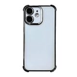 Electrpolated Space Four-corner Shockproof TPU Phone Case, For iPhone 13 Pro, For iPhone 13, For iPhone 12, For iPhone 12 Pro Max
