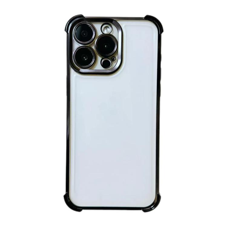 Electrpolated Space Four-corner Shockproof TPU Phone Case, For iPhone 13 Pro, For iPhone 13, For iPhone 12, For iPhone 12 Pro Max