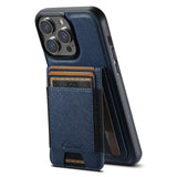 Suteni H17 Cross Grain Leather MagSafe Detachable Wallet Phone Case, For iPhone 14, For iPhone 14 Pro, For iPhone 14 Pro Max, For iPhone 13 Pro Max, For iPhone 13 Pro, For iPhone 13, For iPhone 12, For iPhone 12 Pro Max, For iPhone 12 Pro