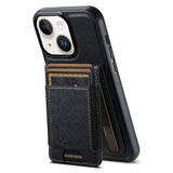 Suteni H17 Cross Grain Leather MagSafe Detachable Wallet Phone Case, For iPhone 14, For iPhone 14 Pro, For iPhone 14 Pro Max, For iPhone 13 Pro Max, For iPhone 13 Pro, For iPhone 13, For iPhone 12, For iPhone 12 Pro Max, For iPhone 12 Pro
