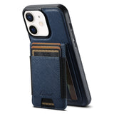 Suteni H17 Cross Grain Leather MagSafe Detachable Wallet Phone Case, For iPhone 13 Pro Max, For iPhone 13 Pro, For iPhone 13, For iPhone 12, For iPhone 12 Pro Max, For iPhone 12 Pro