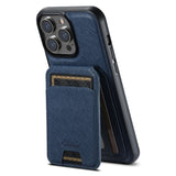 Suteni H18 Cross Grain MagSafe Wallet Leather Phone Case, For iPhone 13 Pro Max, For iPhone 13 Pro, For iPhone 13, For iPhone 12, For iPhone 12 Pro Max, For iPhone 12 Pro