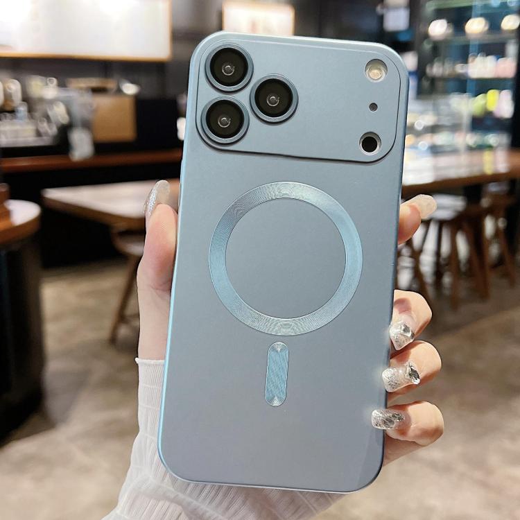 Metallic Paint Magsafe Liquid TPU Phone Case, For iPhone 17e / 16e, For iPhone 17 Pro Max, For iPhone 17 Pro, For iPhone 17, For iPhone Air