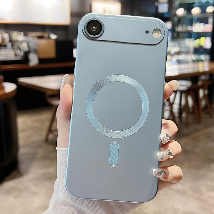 Metallic Paint Magsafe Liquid TPU Phone Case, For iPhone 17e / 16e, For iPhone 17 Pro Max, For iPhone 17 Pro, For iPhone 17, For iPhone Air