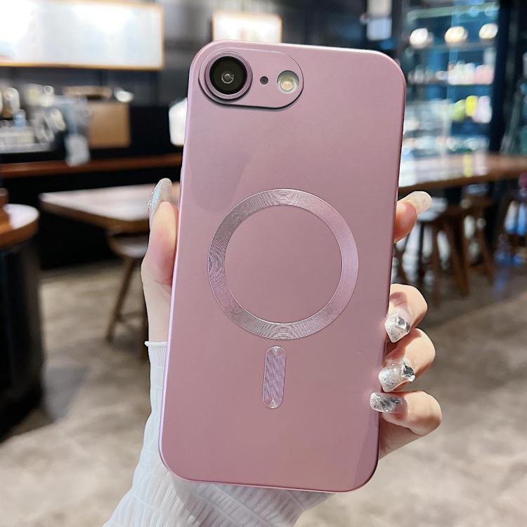 Metallic Paint Magsafe Liquid TPU Phone Case, For iPhone 17e / 16e, For iPhone 17 Pro Max, For iPhone 17 Pro, For iPhone 17, For iPhone Air