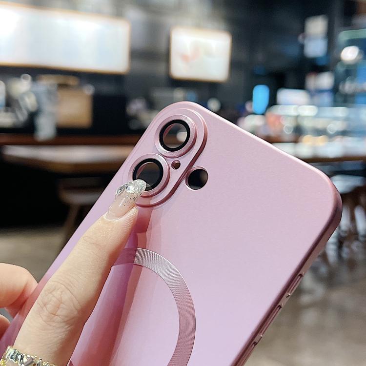 Metallic Paint Magsafe Liquid TPU Phone Case, For iPhone 17e / 16e, For iPhone 17 Pro Max, For iPhone 17 Pro, For iPhone 17, For iPhone Air