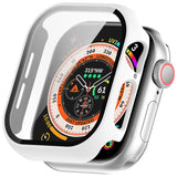 Tempered Glass Film Integrated PC Watch Case, For Apple Watch Series 11 / 10 46mm, For Apple Watch Series 11 / 10 42mm