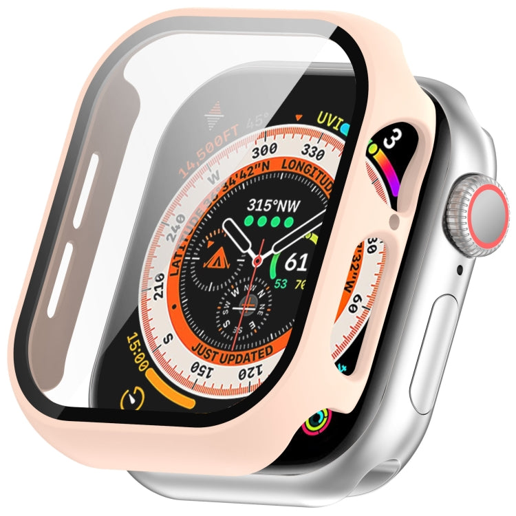 Tempered Glass Film Integrated PC Watch Case, For Apple Watch Series 11 / 10 46mm, For Apple Watch Series 11 / 10 42mm