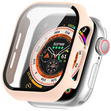 Tempered Glass Film Integrated PC Watch Case, For Apple Watch Series 11 / 10 46mm, For Apple Watch Series 11 / 10 42mm