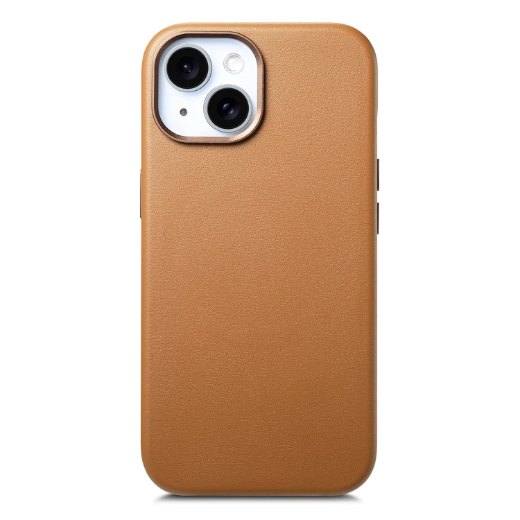 Electroplated Metal Button MagSafe Phone Case, For iPhone 16 Plus, For iPhone 16, For iPhone 15 Pro Max, For iPhone 15 Pro, For iPhone 15 Plus, For iPhone 15