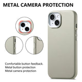 Electroplated Metal Button MagSafe Phone Case, For iPhone 14 Plus, For iPhone 14, For iPhone 14 Pro, For iPhone 14 Pro Max, For iPhone 13 Pro Max, For iPhone 13 Pro