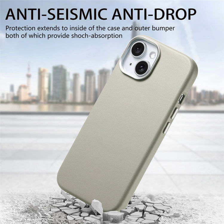 Electroplated Metal Button MagSafe Phone Case, For iPhone 13
